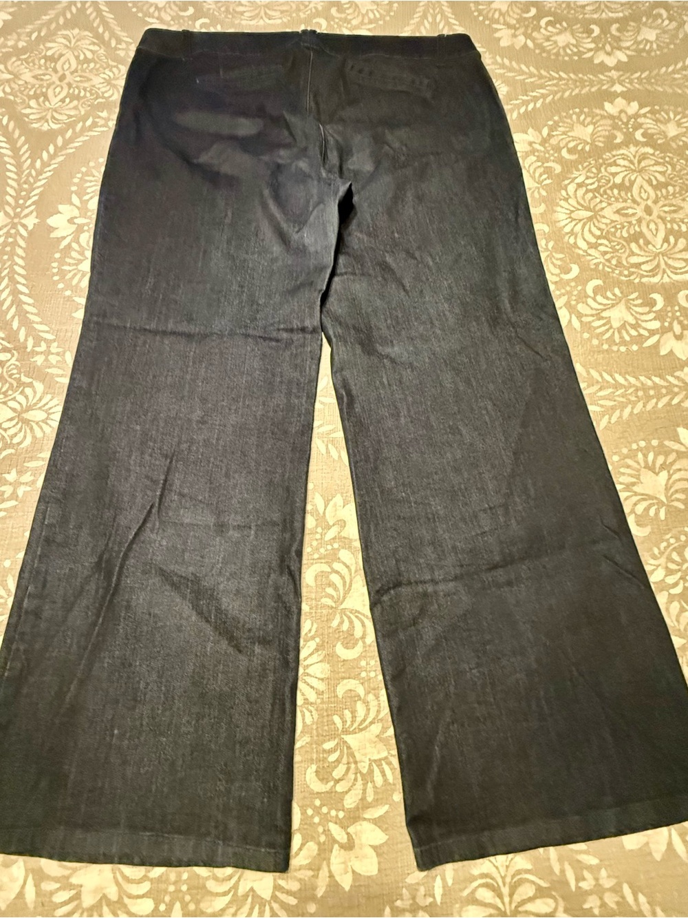 Lane Bryant Dark Wash Trouser Jeans - Picture 3 of 5